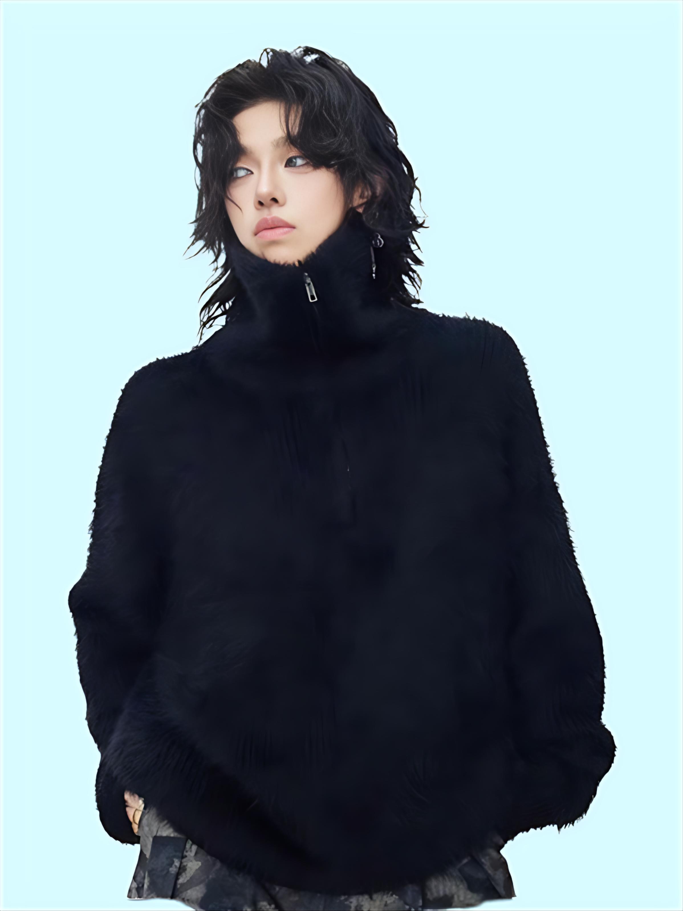Fur Collar Pullovers Anime Rab - Health Wellness Lifestyle recension och pris