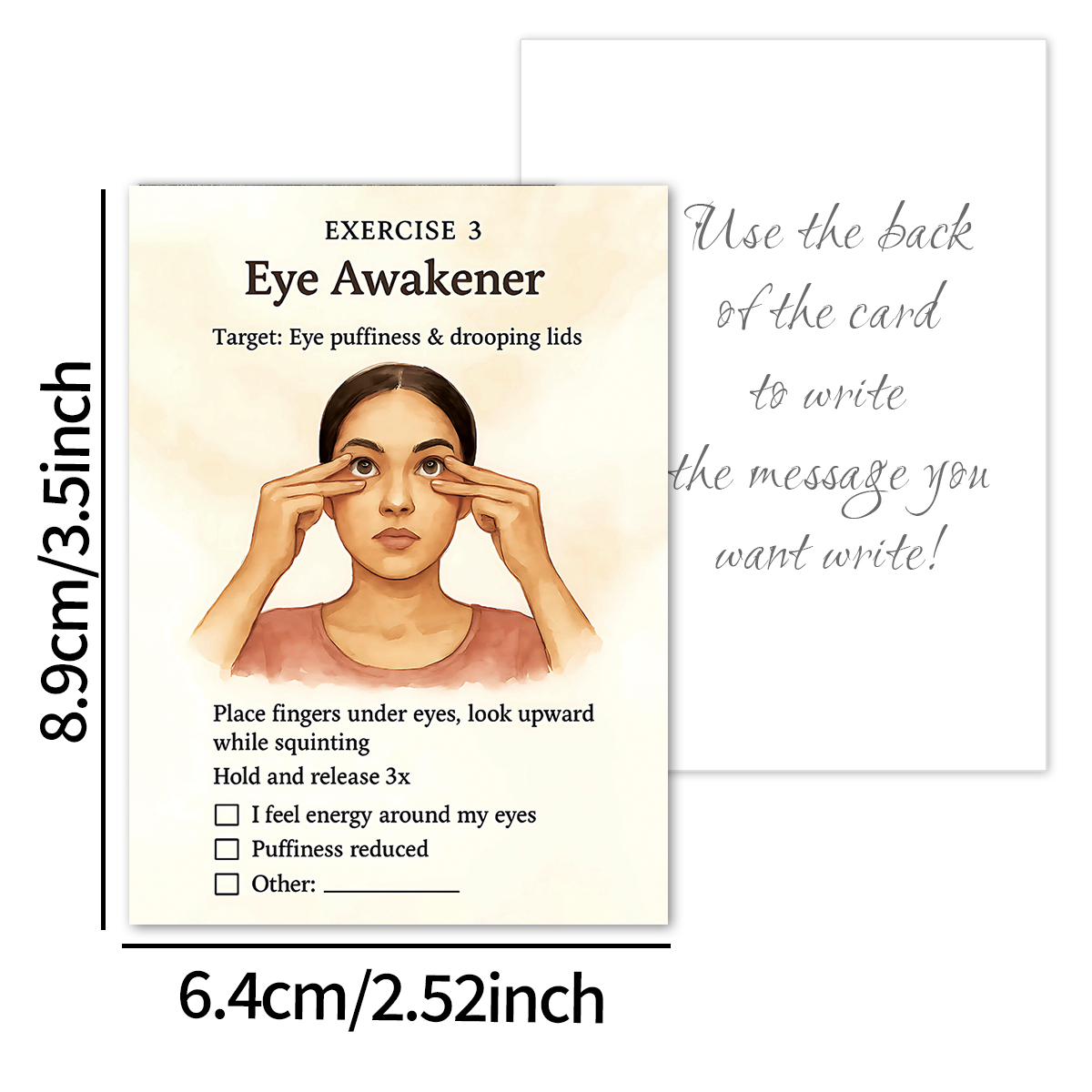 24pcs Radiant Face Yoga Cards, - Health Wellness Office recension och pris