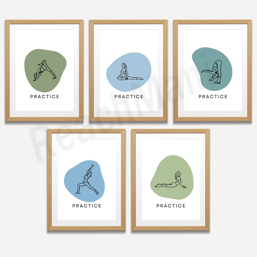 Safe Space Mindfulness Poster  - Health Wellness Poster recension och pris