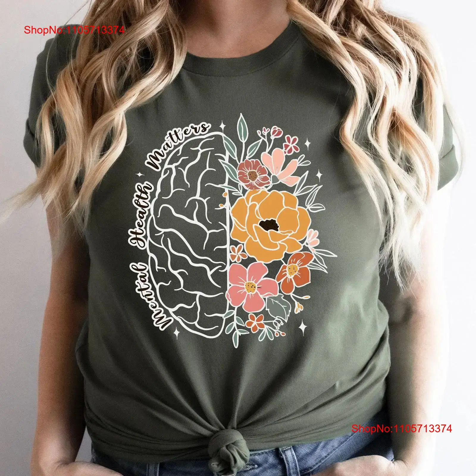 Mental Health Matters T Shirt  - Your Health Wellness recension och pris